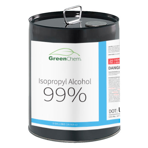 GreenChem Isopropyl Alcohol 99% (IPA)  | Technical Grade Pure Rubbing Alcohol - Buygreenchem