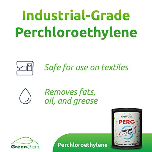 PERCHLOROETHYLENE (PERC) | Dry Cleaning Applications & Metalwork Degreaser | Hazmat | - Buygreenchem