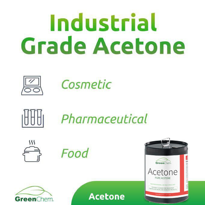 ACETONE 99.7% | Fast Drying Solvent for Thinner and Cleaner - Buygreenchem