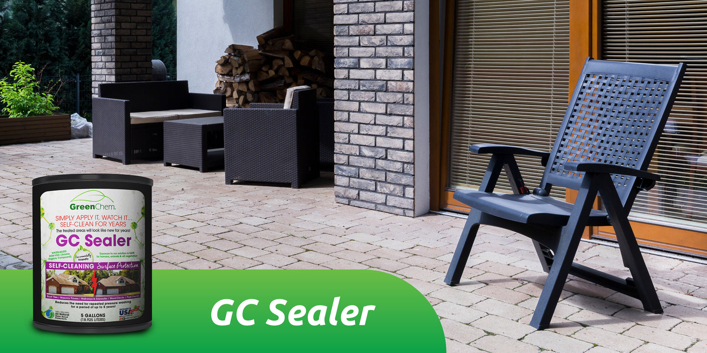 GC SEALER by 2G PROTECTANTS | Water-Based Self-Cleaning Concrete Cleaner - Buygreenchem