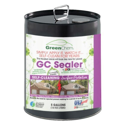 GC SEALER by 2G PROTECTANTS | Water-Based Self-Cleaning Concrete Cleaner - Buygreenchem