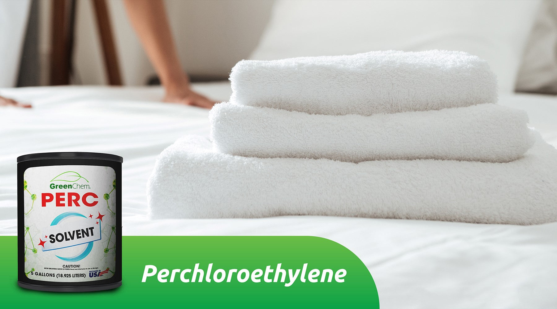 PERCHLOROETHYLENE (PERC) | Dry Cleaning Applications & Metalwork Degreaser | Hazmat | - Buygreenchem