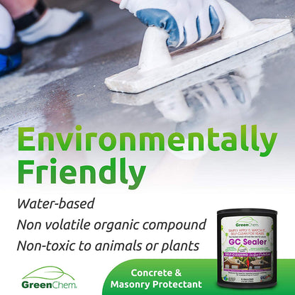 GC SEALER by 2G PROTECTANTS | Water-Based Self-Cleaning Concrete Cleaner - Buygreenchem