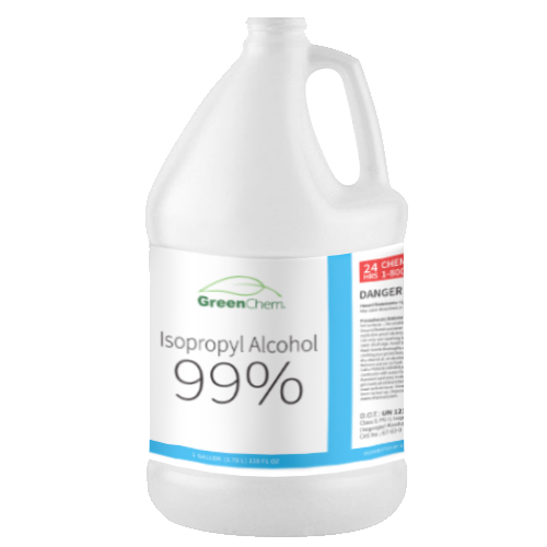 GreenChem Isopropyl Alcohol 99% (IPA), Technical Grade Pure Rubbing Alcohol, Bulk