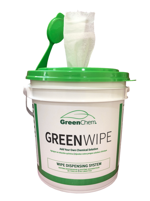 CHOOSE YOUR FAVORITE BUNDLE AND GET 2 FREE GIFTS WHEN PURCHASING 1 OF OUR GREENWIPE BUCKET | DRY Wipe System for Solvents 6" x 12" x 180 | BOGO - Buygreenchem